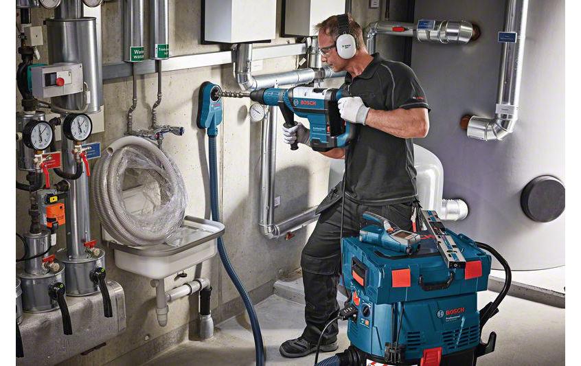 Bosch Professional – Absaugvorrichtung, GDE 162, für GBH 4-32 DFR, GBH 5-40 DCE, GBH 8-45 DV, 331 mm × 197 mm