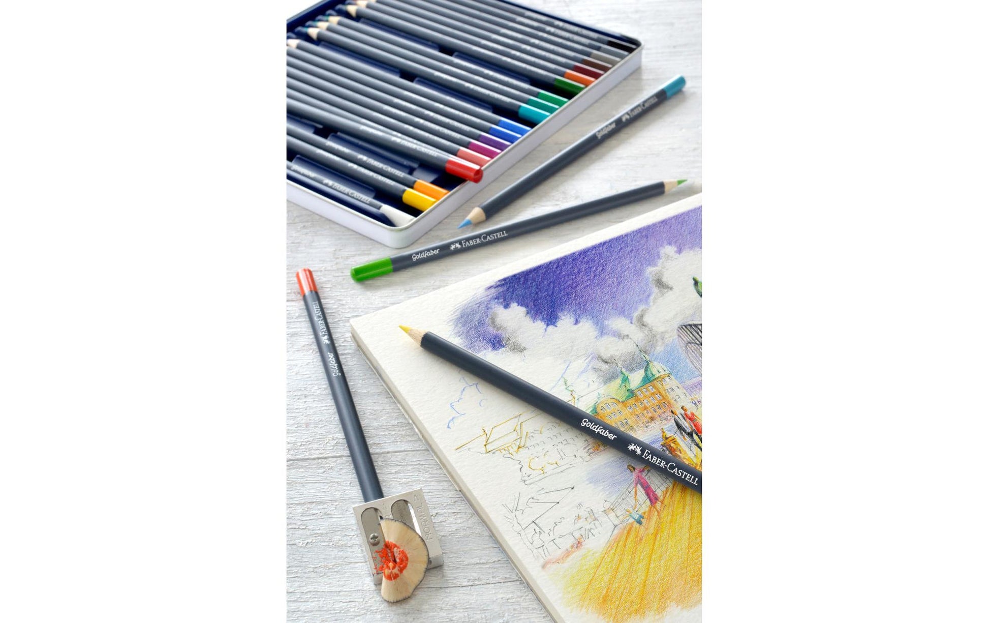 Faber-Castell Goldfaber Metal Buntstifte – 48 Farben