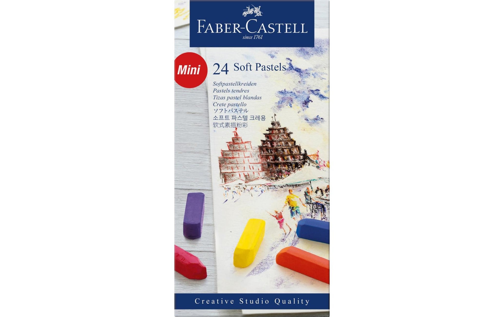 Faber-Castell Soft Pastelle – 24 Stk.