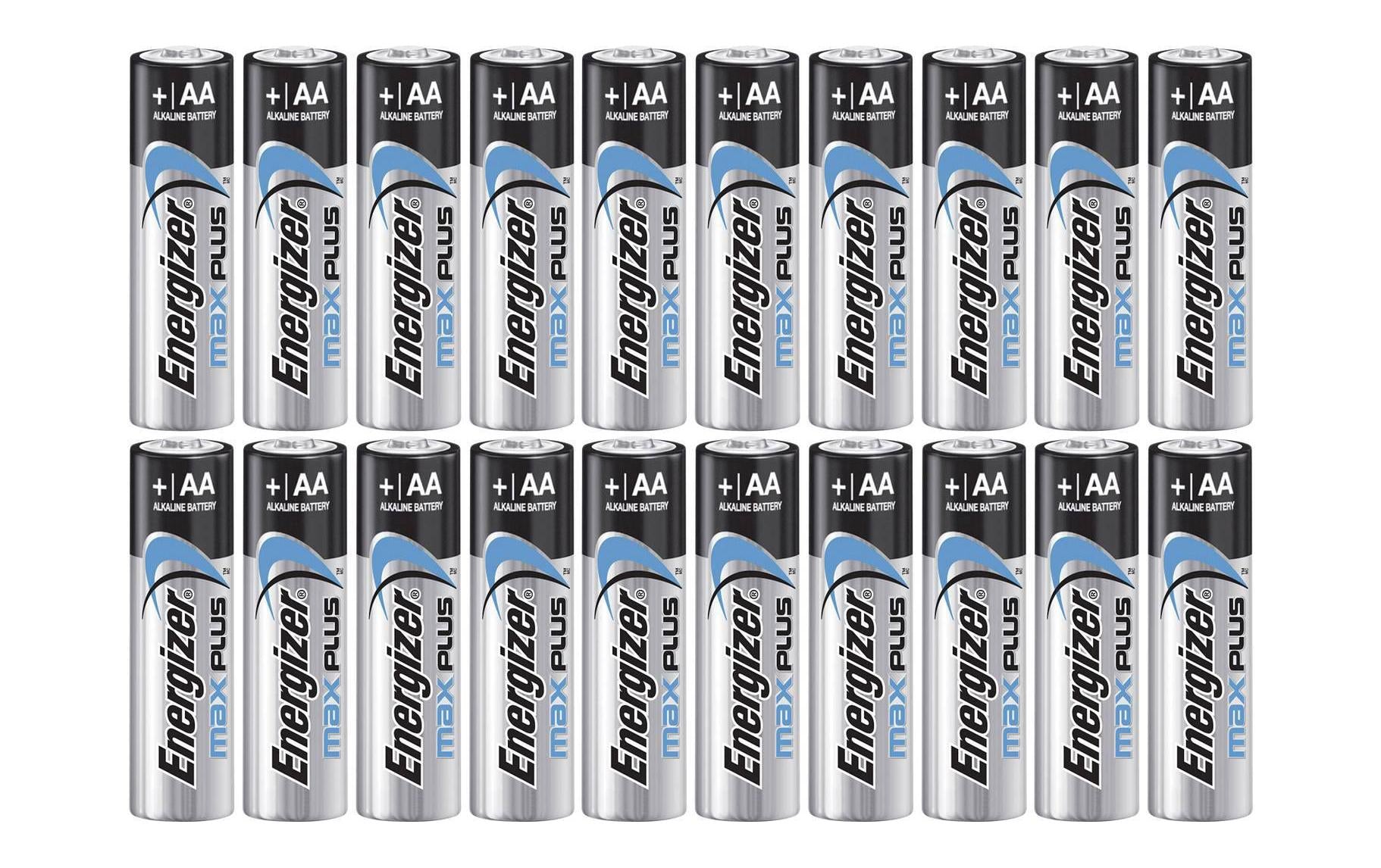 Energizer AA Batterien, Alkaline, 1,5 V – 20 Stk.