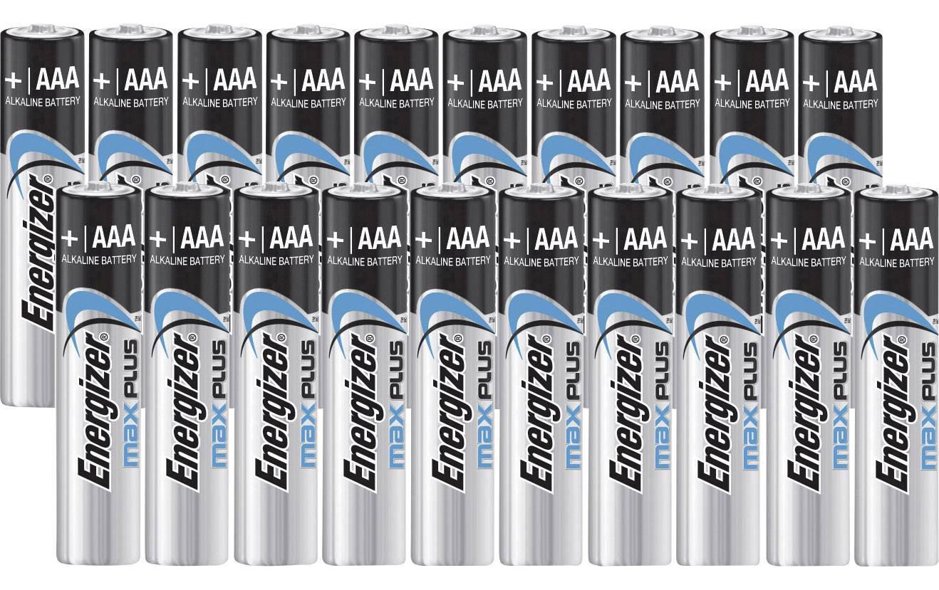 Energizer AAA Batterien, Alkaline, 1,5 V – 20 Stk.