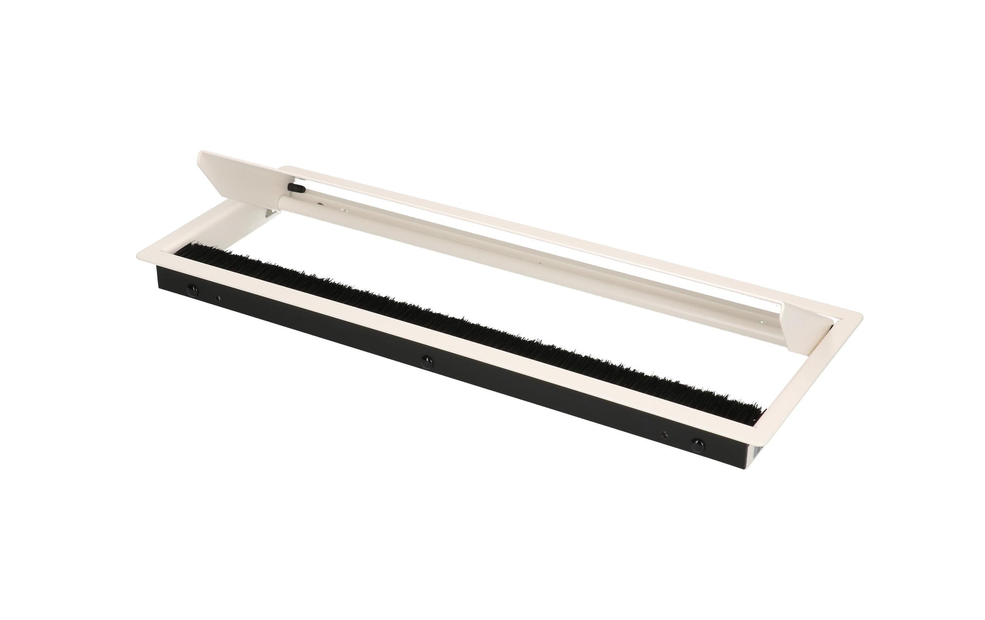 Bachmann CONI COVER Einbausteckdosenleiste, Einbau, Edelstahl, 387×149 mm – Weiss