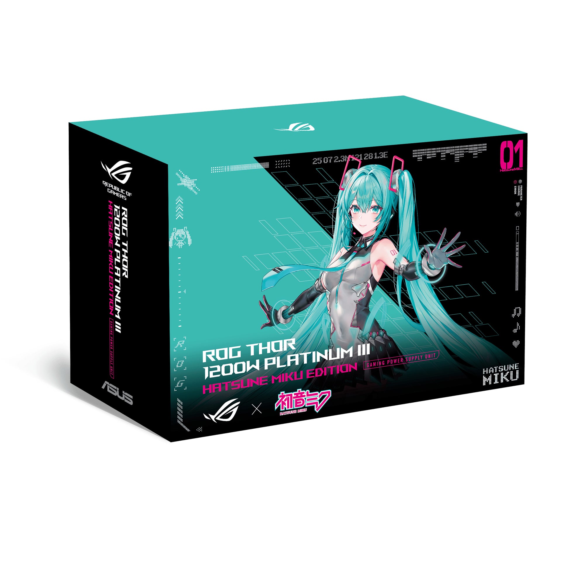 ASUS ROG Thor 1200P3 ATX-Netzteil 1200 W 80 PLUS Platinum – vollmodular, ATX 3.1, 12VHPWR