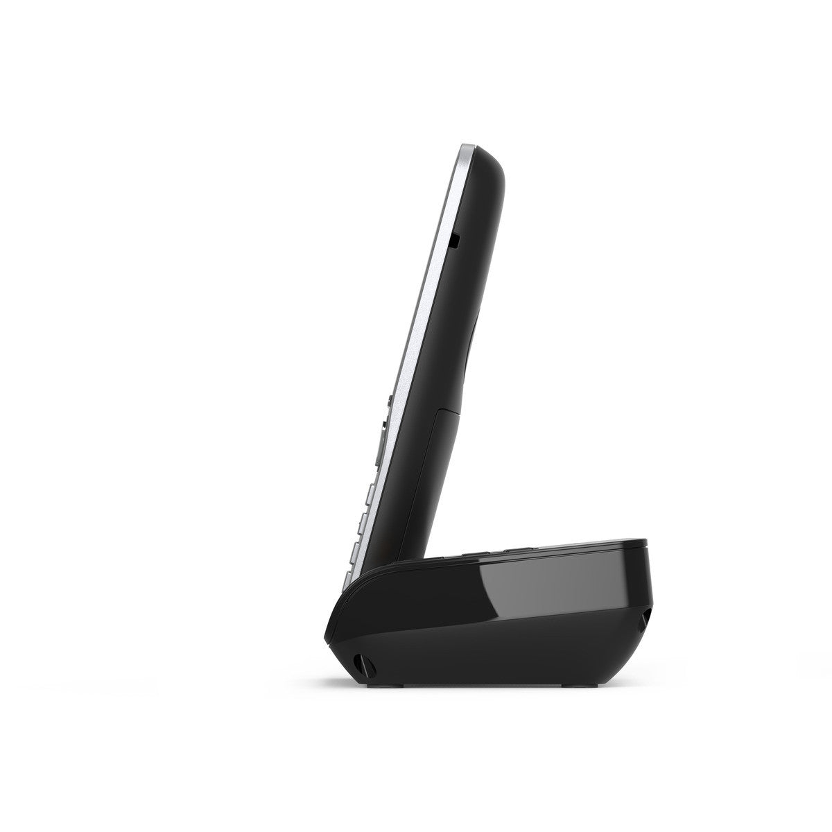 Gigaset Comfort 500 A Trio – WLAN-Telefon, inkl. 3 Mobilteile, DECT (GAP), Silber/Schwarz