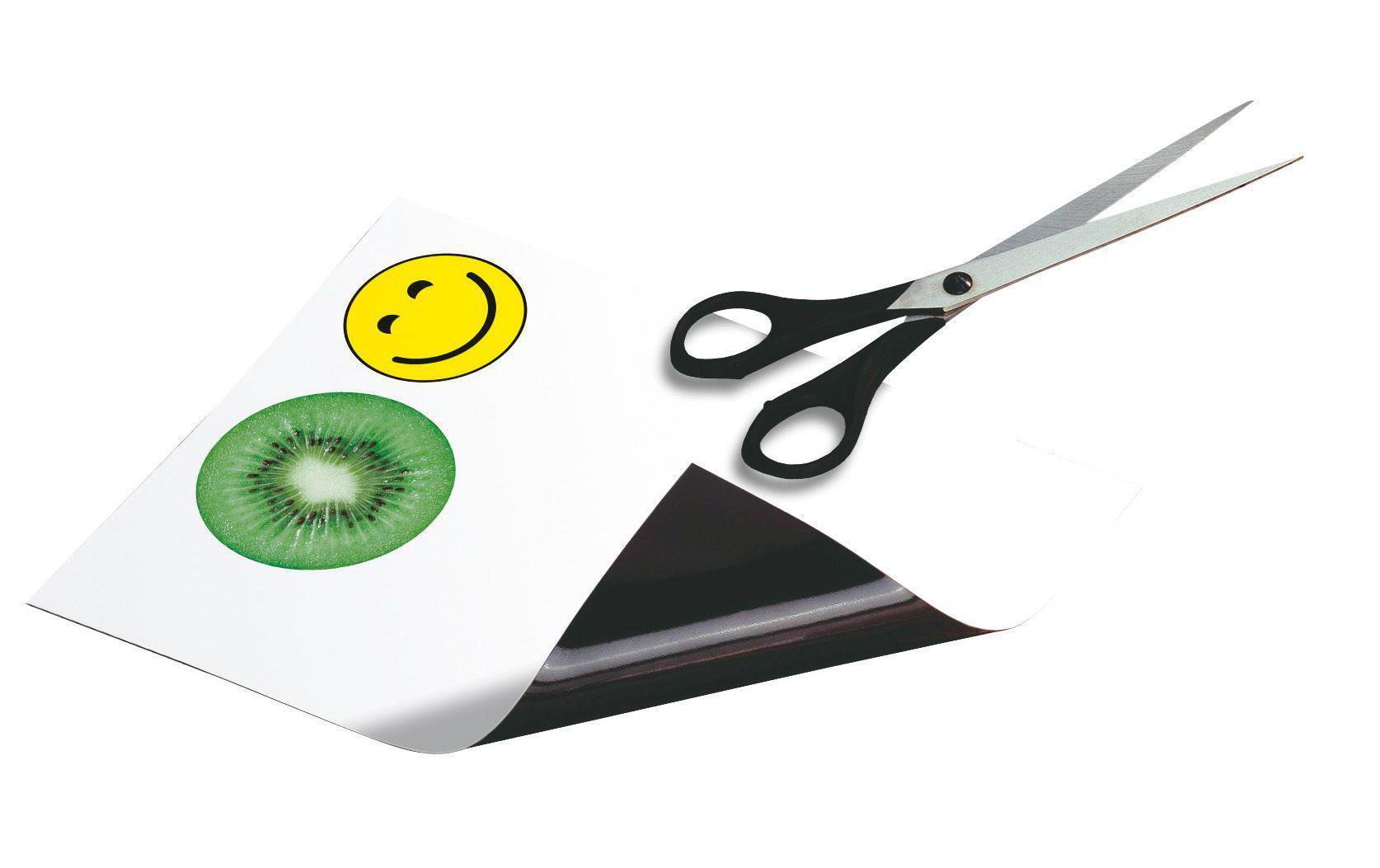 Sigel Magnetpapier – für Inkjetdrucker, A4 (210 × 297 mm), 250 g/m², 5 Blätter