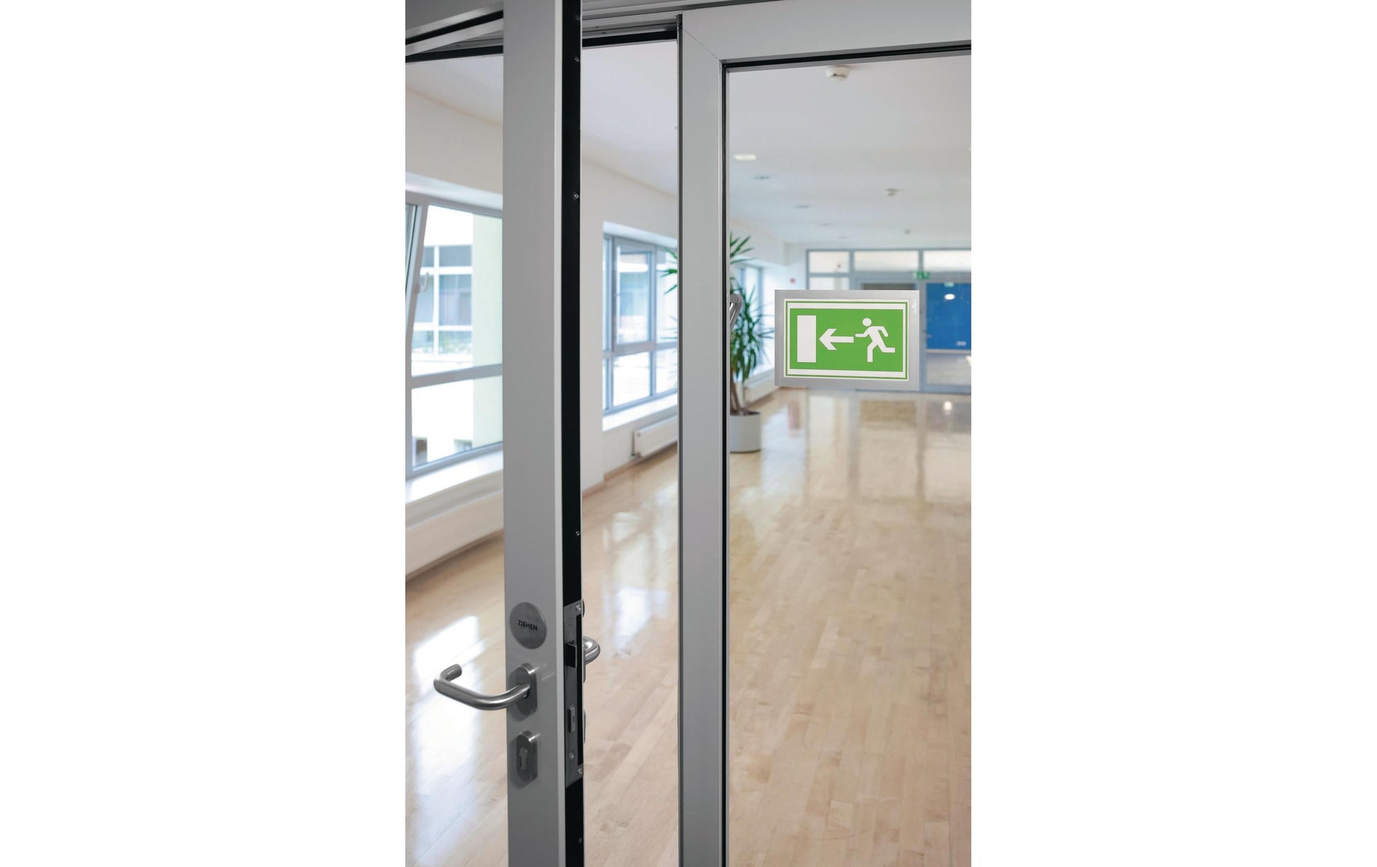 Durable Info-Rahmen Duraframe – 130 × 176 mm, silber, selbstklebend, wiederablösbar, für A6