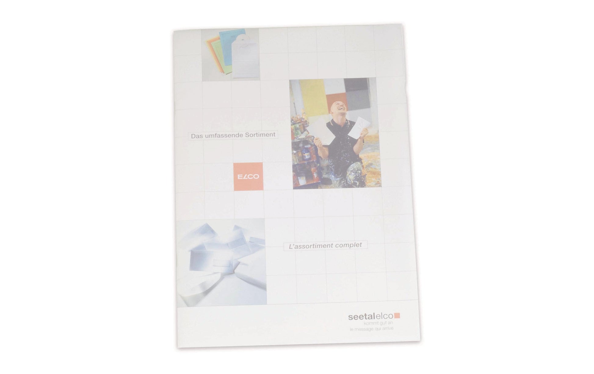 Elco Ordo Sichtmappe A4 – weiss, Papier, 10er-Pack