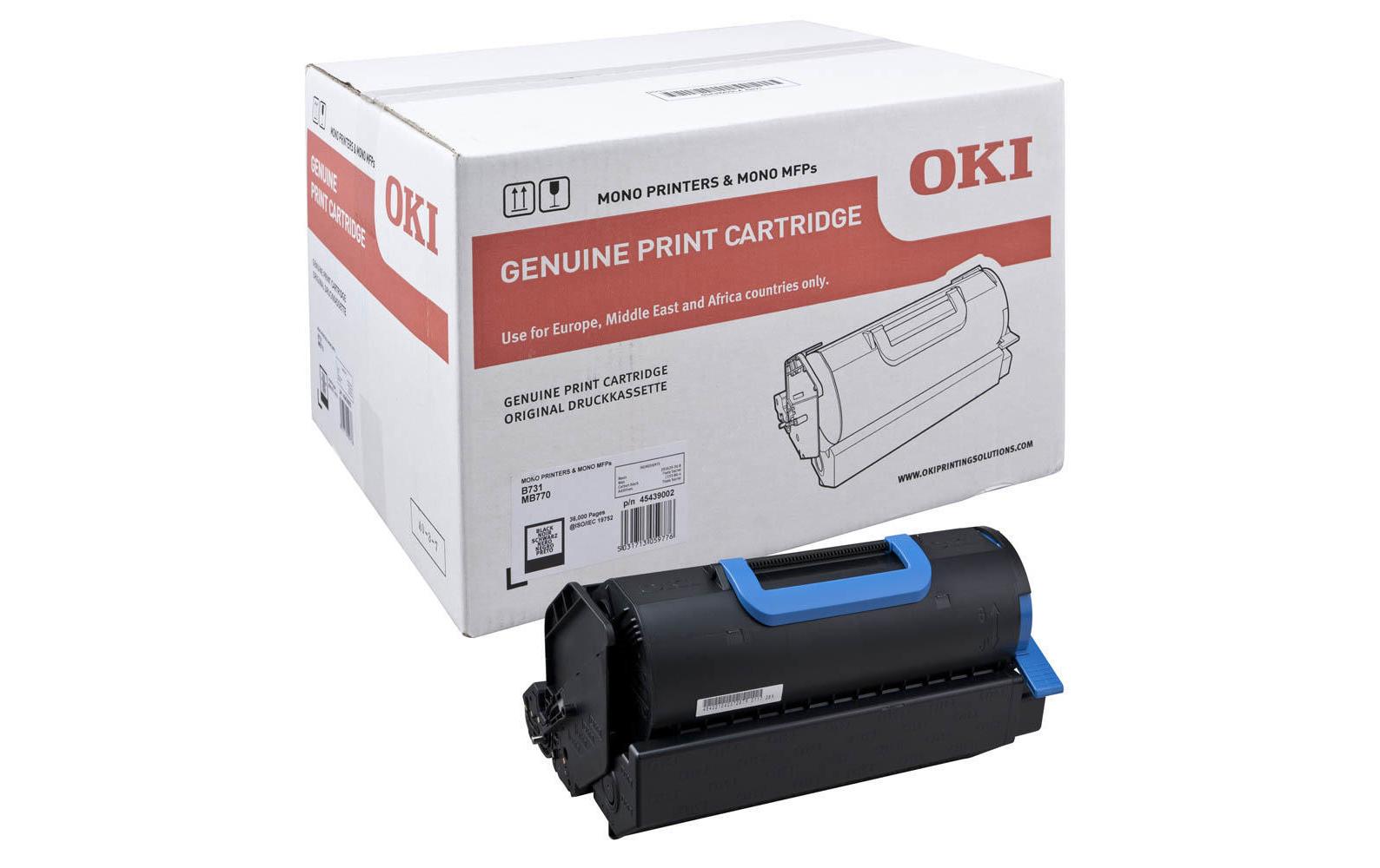 OKI Toner – Schwarz, 36000 Seiten