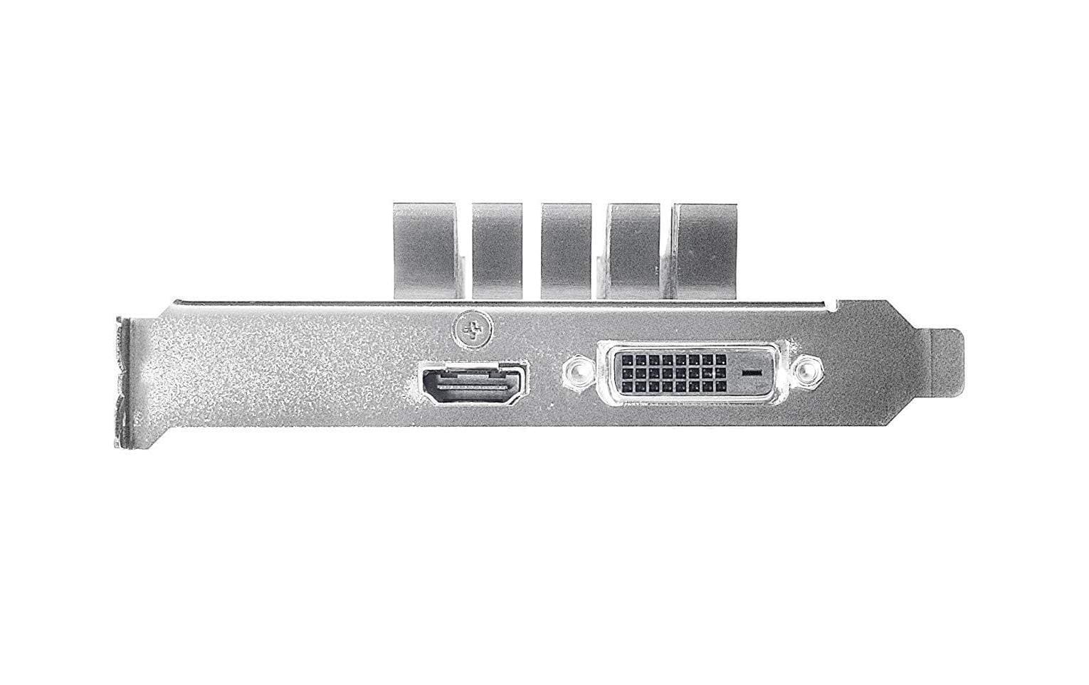 ASUS GT1030-SL-2G-BRK – PCIe Grafikkarte – 2 GB GDDR5, Passiv, PCIe 3.0, 1×HDMI, 1×DVI-D