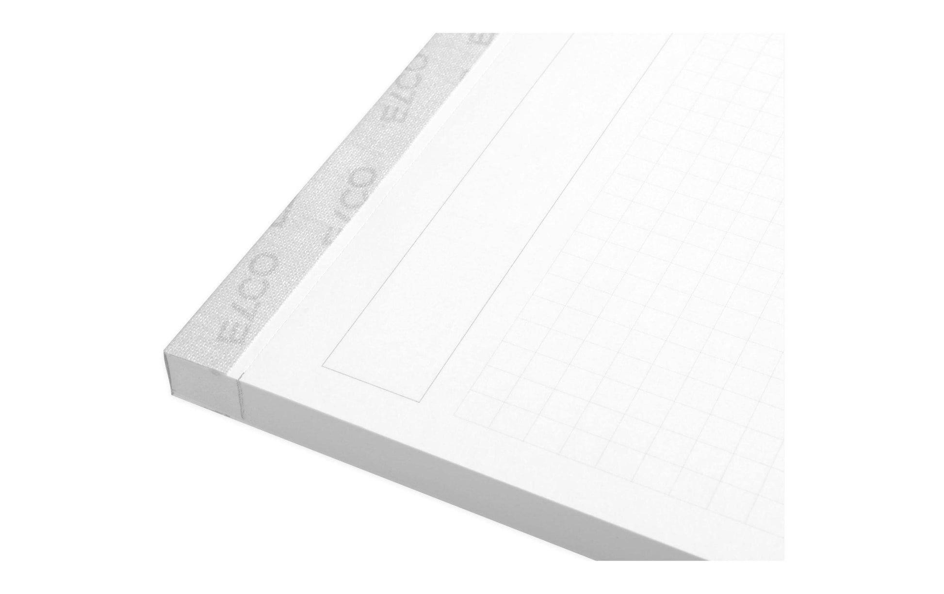 Elco Notizblock Prestige, A4, kariert 5 mm, Klammerheftung, 80 Blatt, perforiert, 80 g/m² – weiss