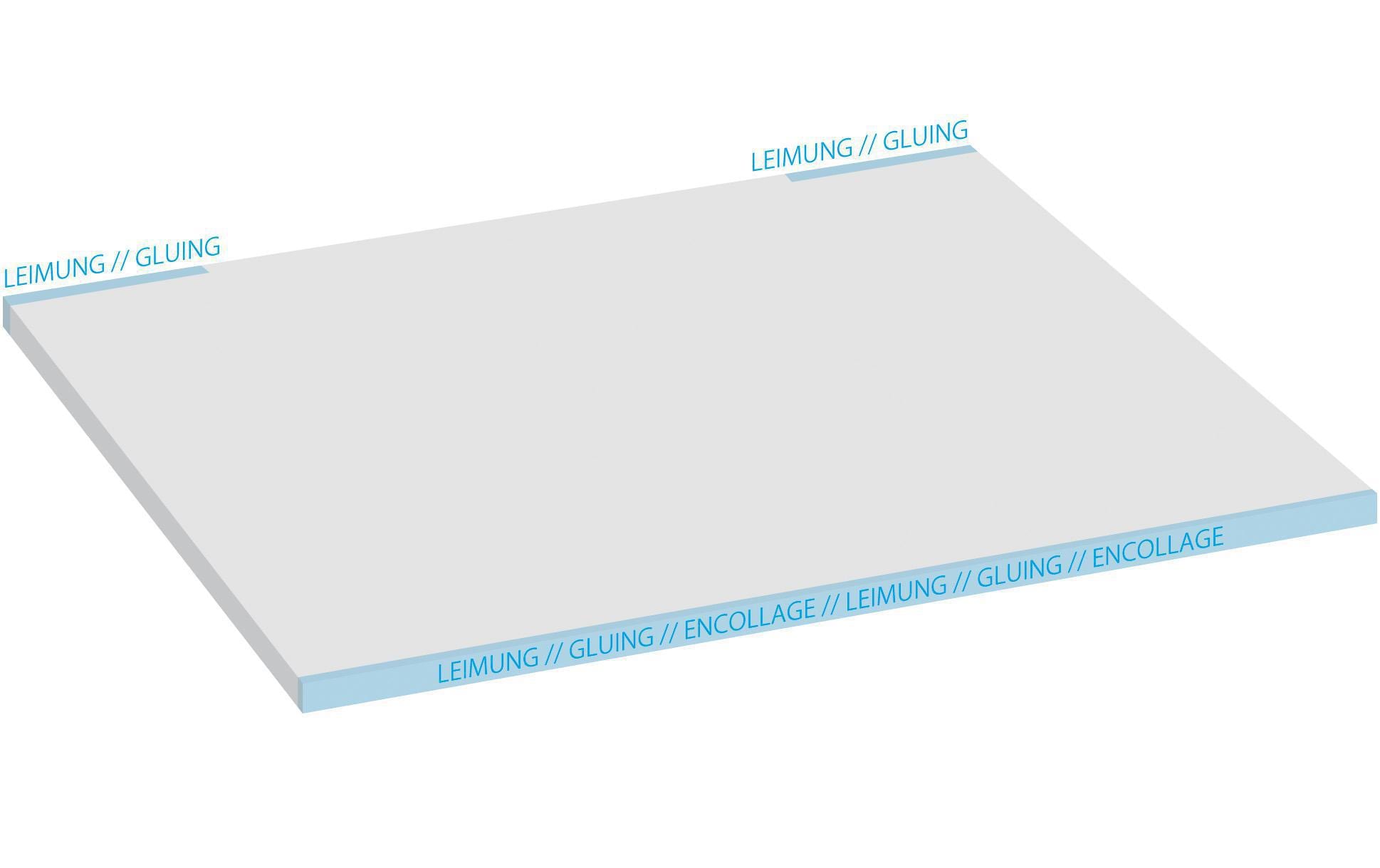 Sigel Schreibunterlage – Weiss – 595 × 410 mm – Papier, 30 Stück