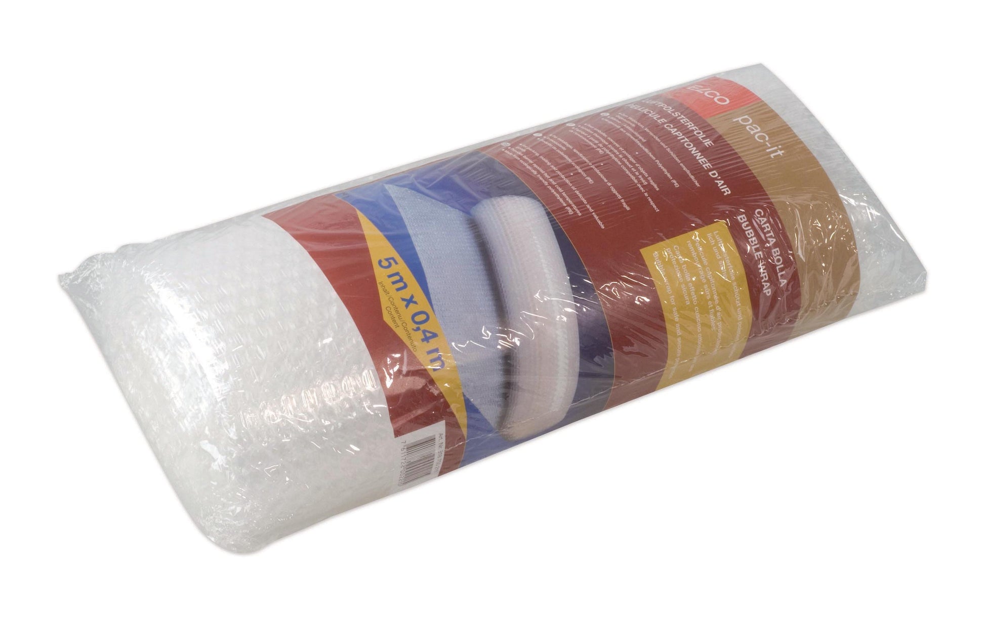 Elco Luftpolsterfolie pac-it – 400 mm × 5 m – Papier, weiss