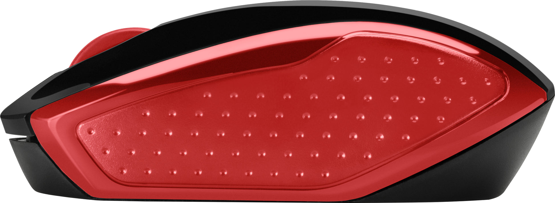 HP Wireless Mouse 200 – Maus – Kabellos (2,4 GHz), beidhändig, schwarz, rot