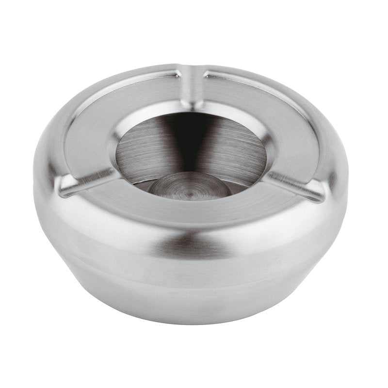 Paderno Aschenbecher – Ø 10 × 3,8 cm, Edelstahl
