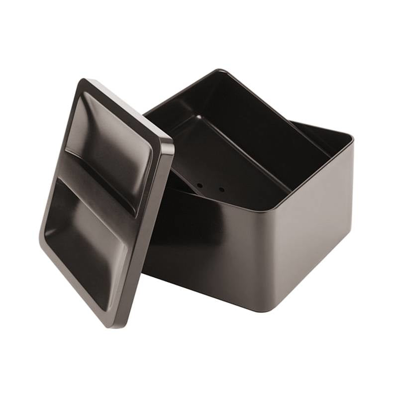 Paderno Eiswürfelbehälter 5,4 l – Polypropylen, Schwarz