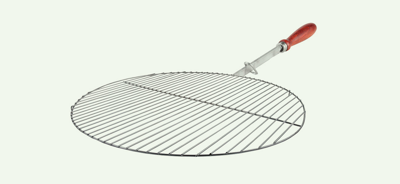 Feu Du Jardin Runder Grillrost – Ø 38 cm, Edelstahl – für Cube, Olymp