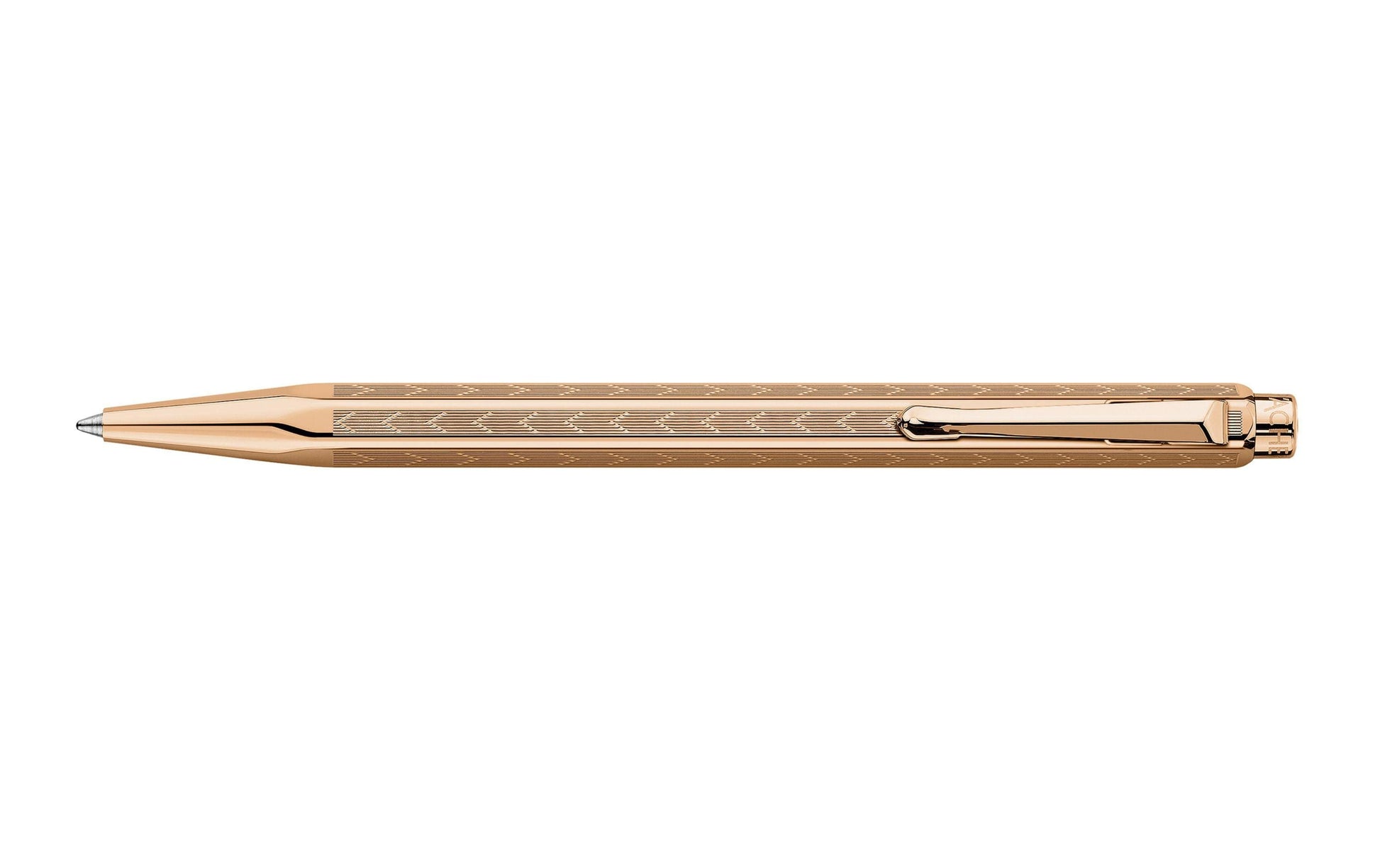 Caran d-Ache Kugelschreiber – Roségold, glänzend, Metall