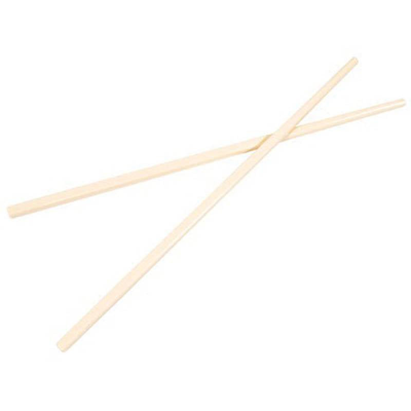 Paderno Essstäbchen – 10 Stk., 27 cm, Melamin, Braun, matt, spülmaschinenfest