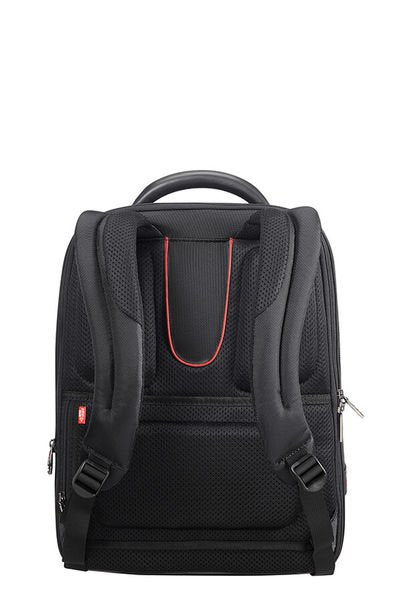 Samsonite Pro-DLX 5 Notebook-Rucksack – 21/26 l, RFID-Fach, Aufsteckfunktion, Nylon, Schwarz