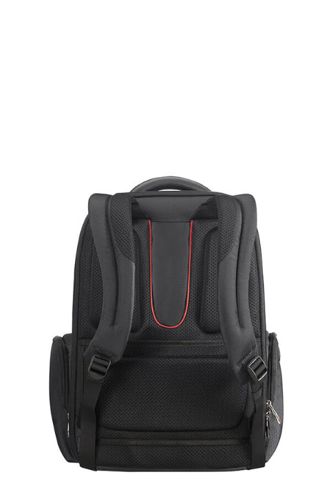 Samsonite Pro-DLX 5 3V Notebook-Rucksack – 29/34 l, RFID-Fach, Aufsteckfunktion, Nylon, Schwarz