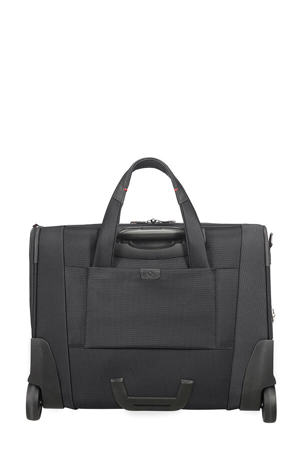 Samsonite Pro-DLX 5 Notebook-Trolley – 34,5 l, RFID-Fach, Aufsteckfunktion, Nylon, Schwarz