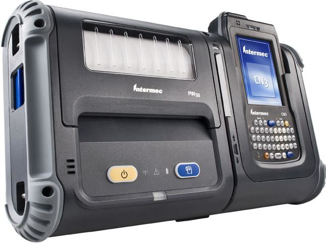 Intermec PW50A – Mobiler Thermodrucker, 111,5 mm, 100 mm/s, Bluetooth/RS-232