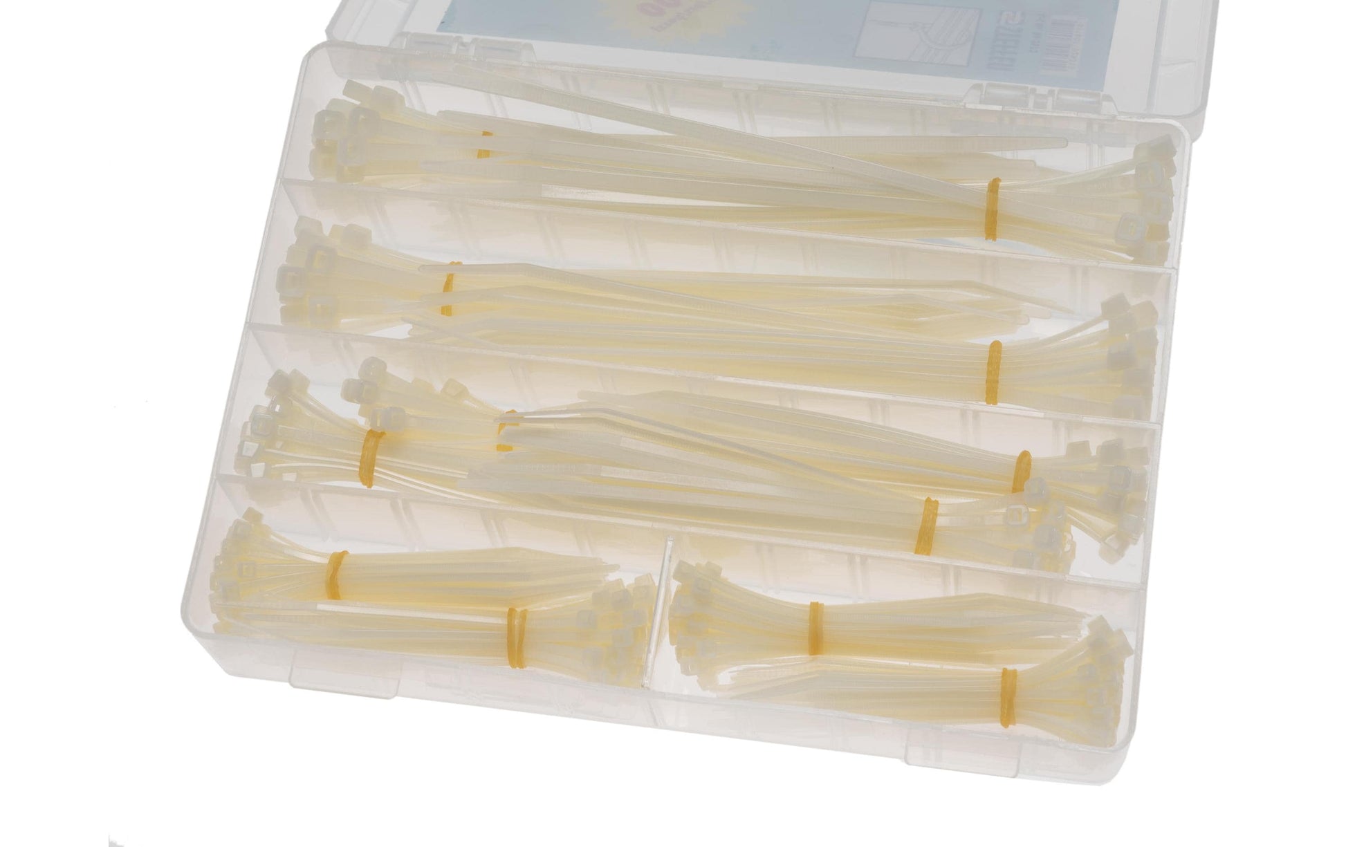 Steffen Kabelbinder 200×2,5 mm, Nylon, Set – Transparent