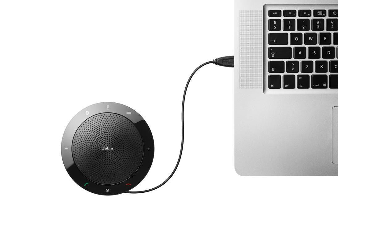 Jabra Speak 510 Freisprecheinrichtung – USB, Bluetooth 3.0 – für CE, FCC, RoHS, REACH – schwarz