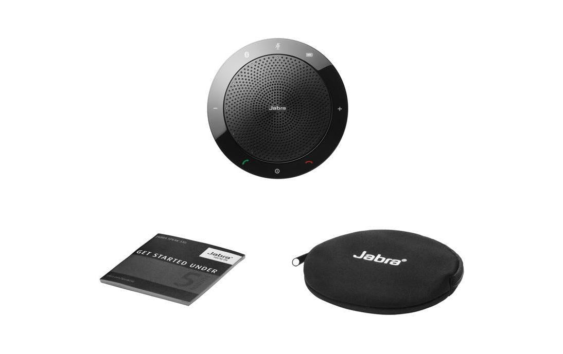 Jabra Speak 510 Freisprecheinrichtung – USB, Bluetooth 3.0 – für CE, FCC, RoHS, REACH – schwarz