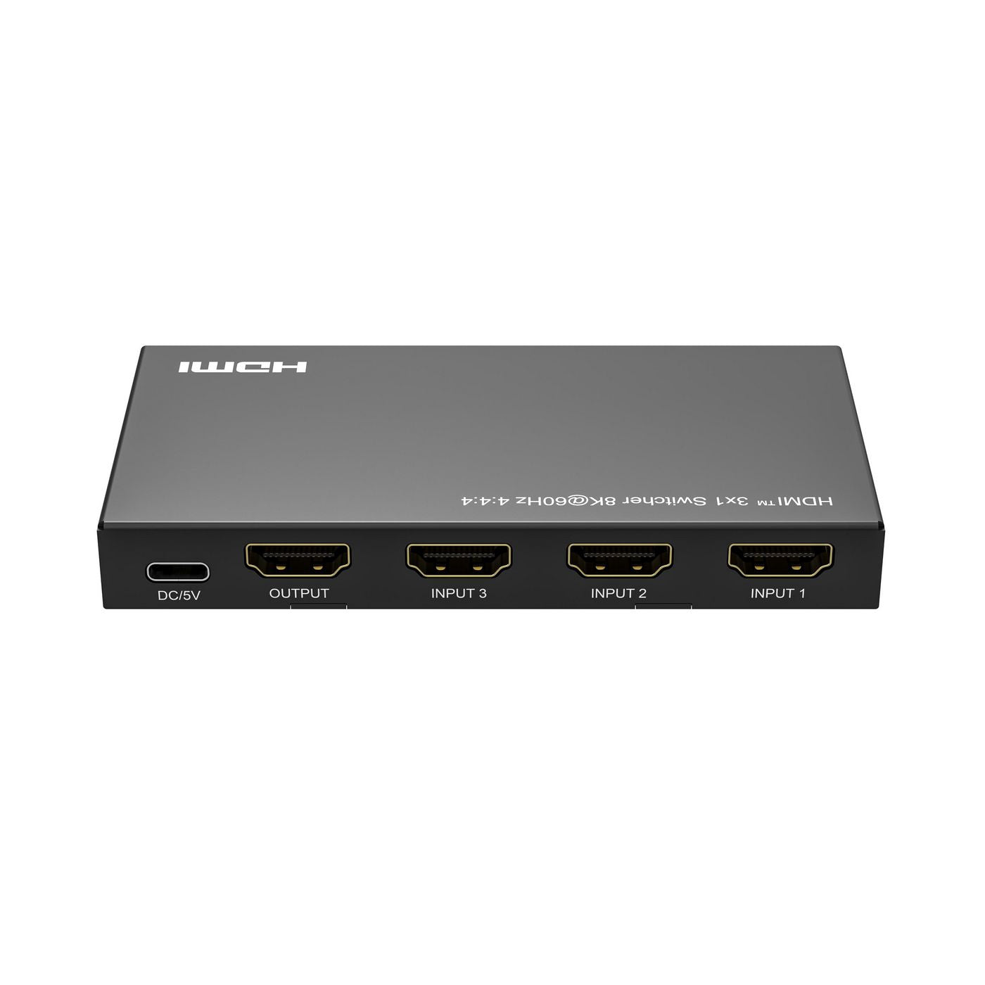 Microconnect MC-HDMISWITCH0301-8K – HDMI Switch, 3×1, 8K@60 Hz, HDCP, Fernbedienung