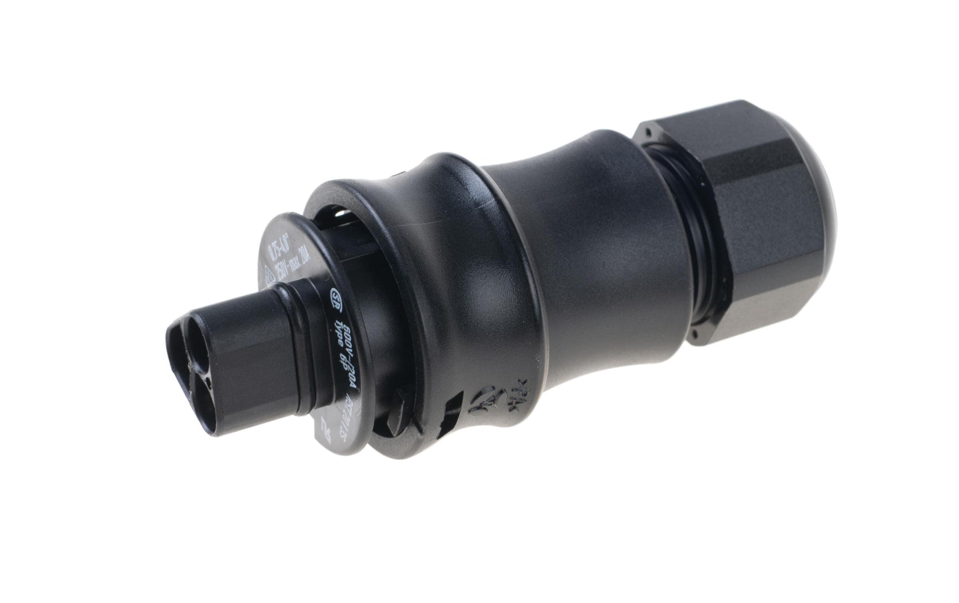 Wieland Electric Wieland RST20i3 Steckerteil, IP66/68, Schraubanschluss, 3-polig, 20 A, 250 V – Schwarz
