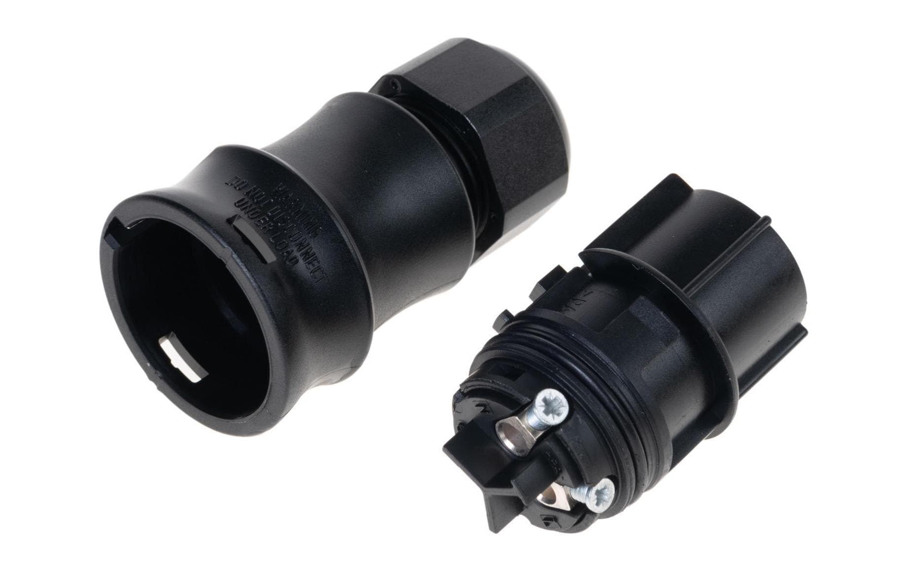 Wieland RST20i3 Montagestecker, 3-polig 20 A, 250 V, IP66/68, Schraubanschluss – schwarz