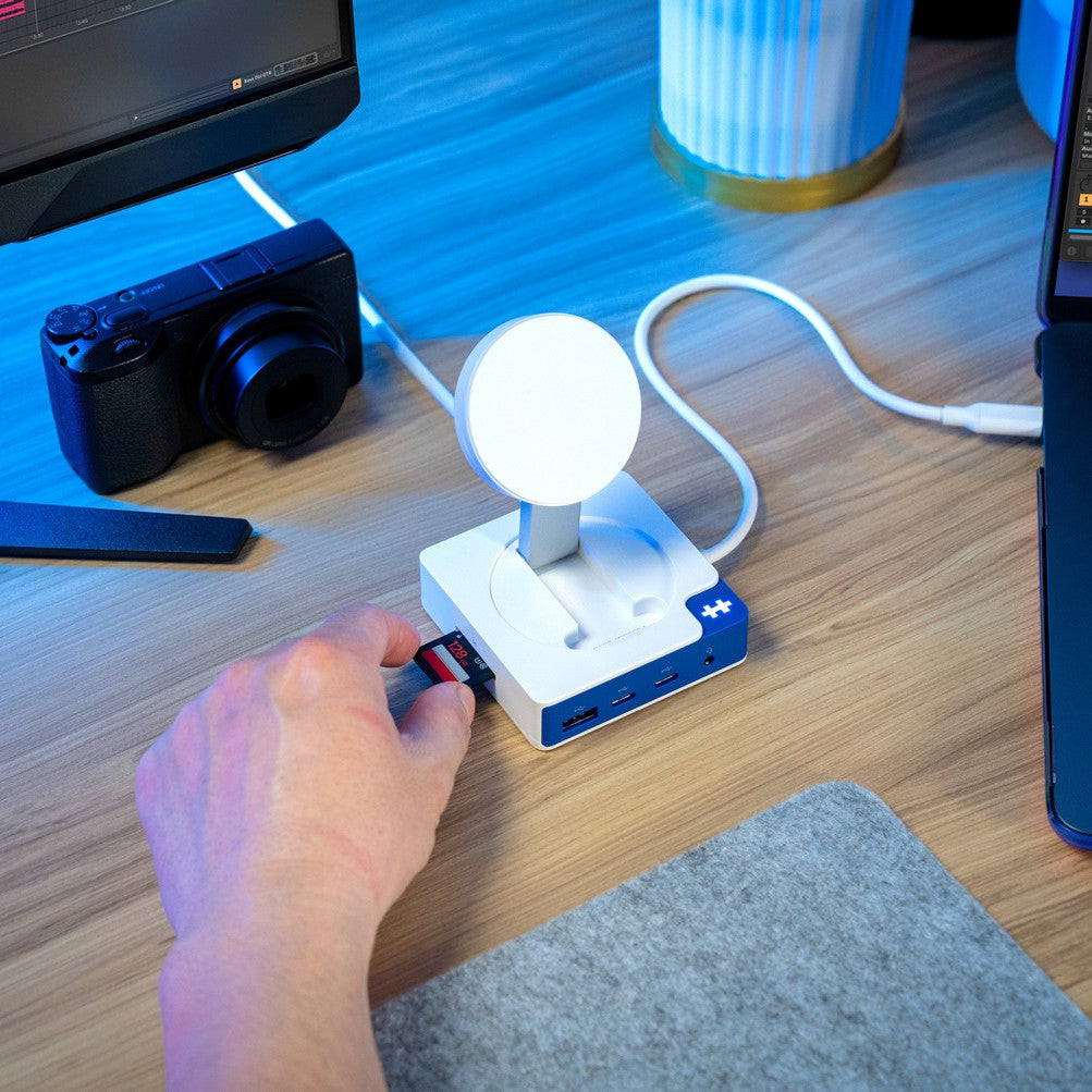 Targus HyperDrive Flex MagCharge USB-Hub – USB-C, 1× HDMI, 4× USB-A, 2× USB-C, 100 W PD, für Windows/Mac