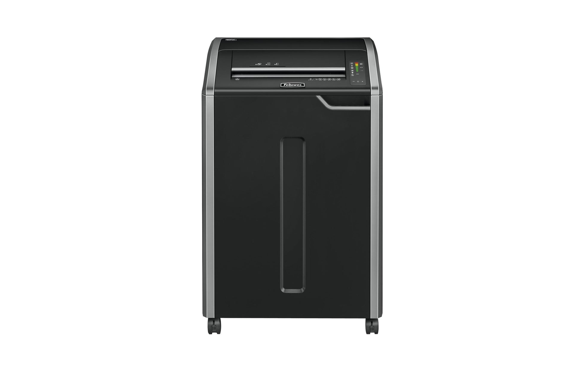 Fellowes 485Ci – Aktenvernichter, DIN P-4, Partikelschnitt 4 × 30 mm, 30 Blatt, 142 l