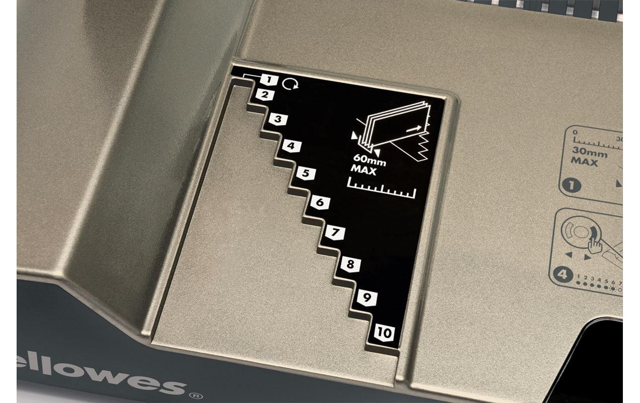 Fellowes Helios 60 Bindegerät – Thermobindung, bis 600 Blätter