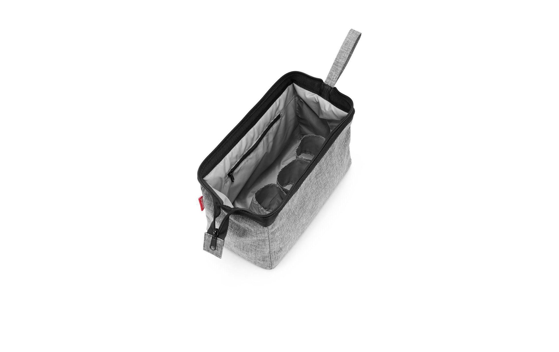 Reisenthel Necessaire Reisekosmetik – wasserfest – 4 l, 26 × 18 × 13,5 cm – silber – Polyester – 1 Stk.