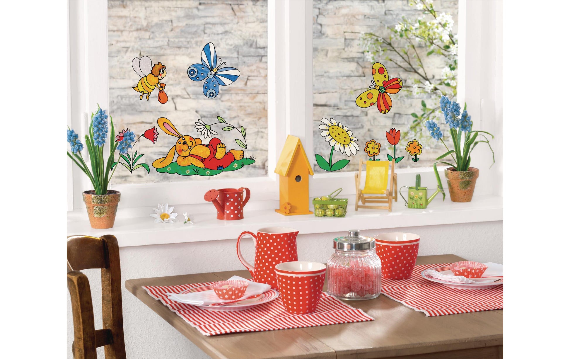 Marabu Fun & Fancy – Fenstermalfarbe – Weiss, 80 ml, für Glas & Porzellan