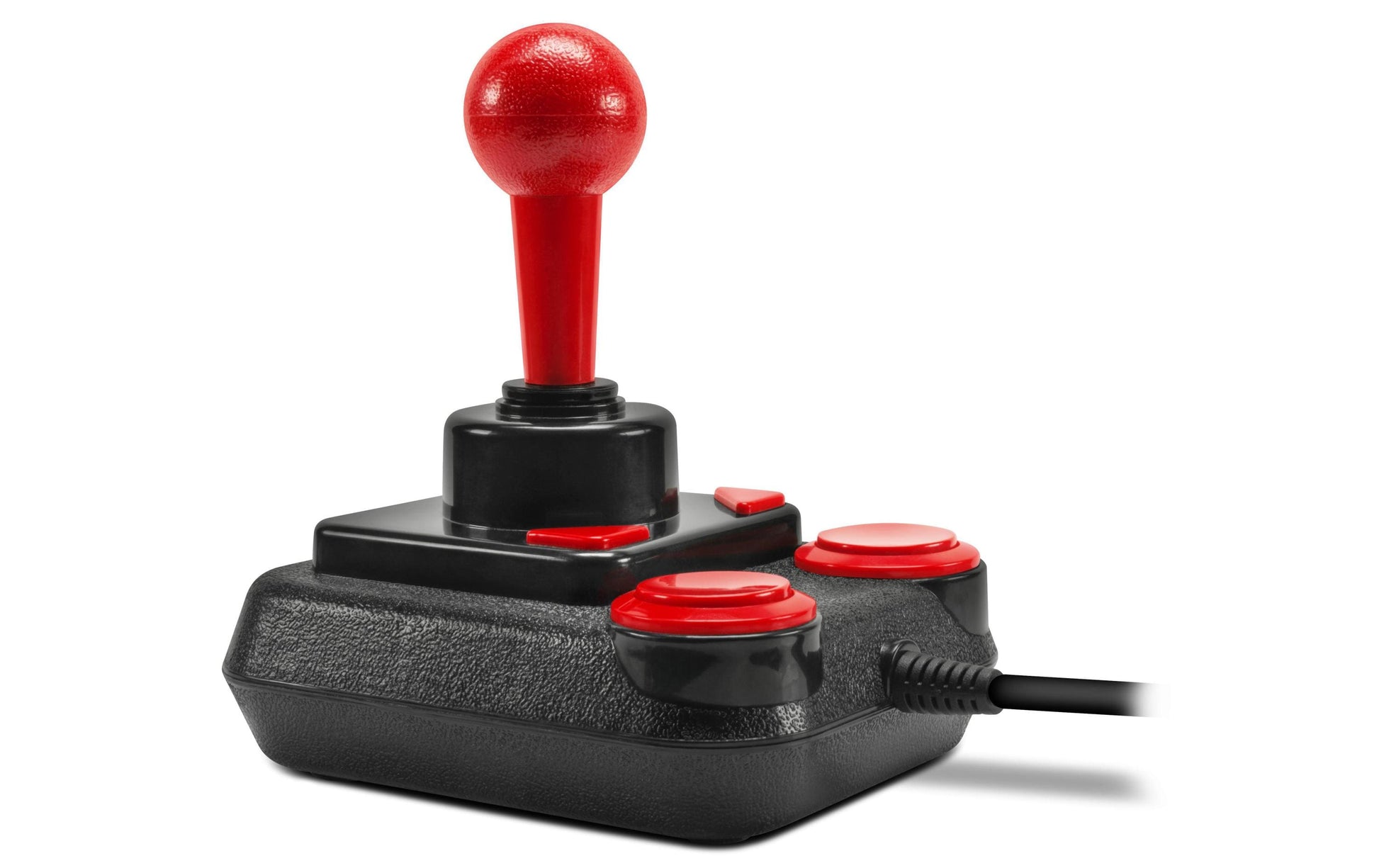 SPEEDLINK Competition Pro Extra – Joystick – USB (kabelgebunden), Schwarz/Rot, für Windows-PC & Android