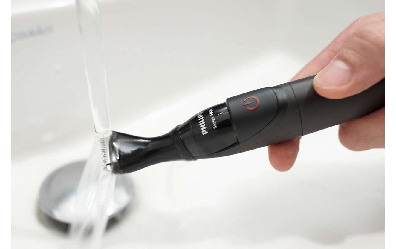 Philips Bartstyler Serie 1000 MG1100/16 – 1–5 mm (4 Stufen) – AA, wasserfest – schwarz