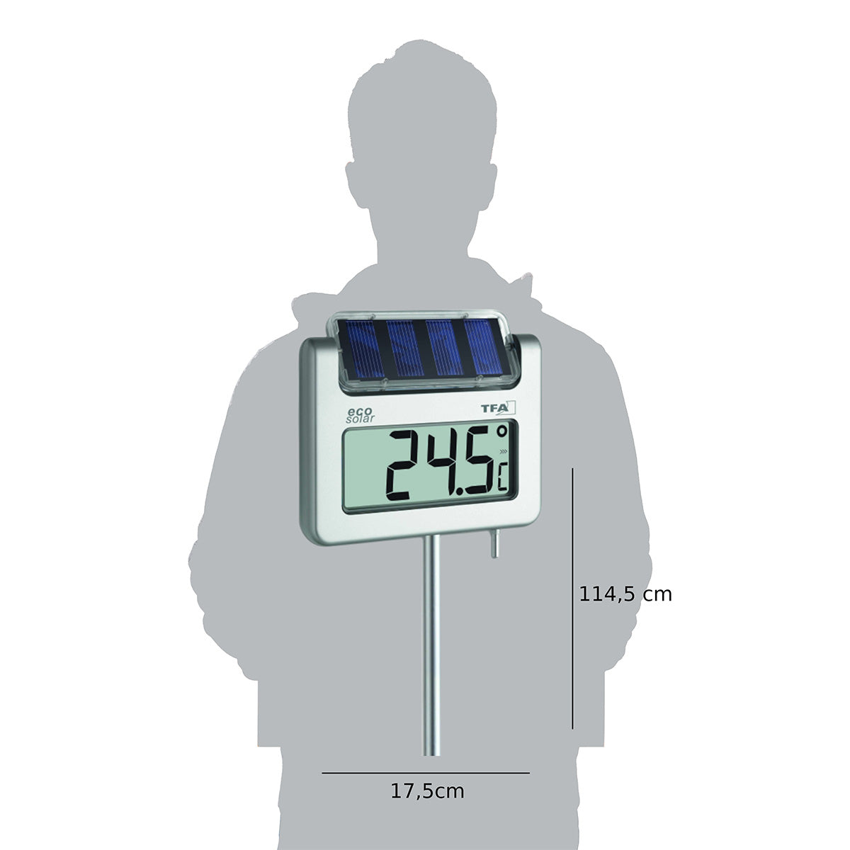 TFA-Dostmann AVENUE PLUS Temperatursensor – -25,0–70,0 °C, Aussen