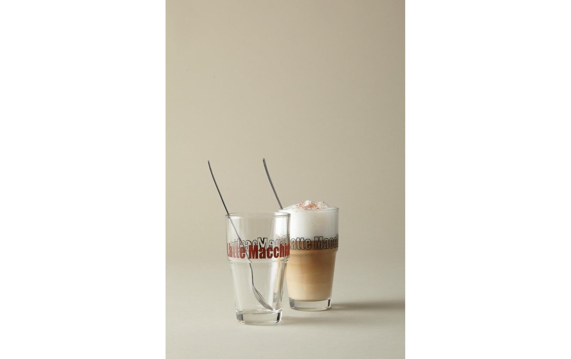 Leonardo Solo Latte Macchiato Glas – 0,41 l, transparent, spülmaschinenfest, 6 Stück