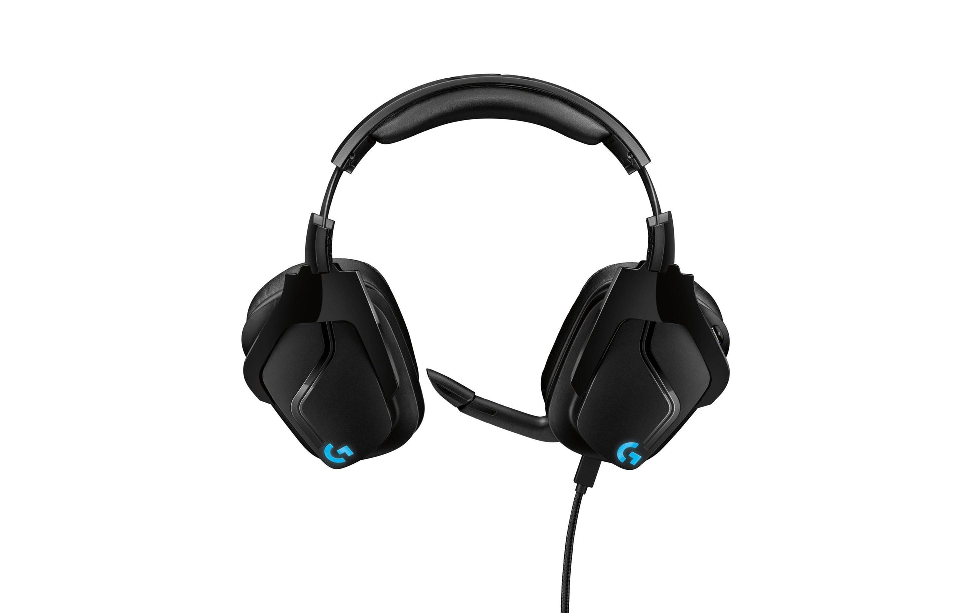 Logitech G G935 Gaming-Headset – Over-Ear, Kabellos + 3,5 mm Klinke, ANC, mit USB-A-Dongle