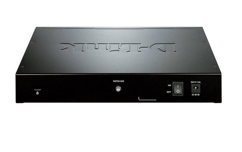 D-Link DGS-1210-08P/E – Verwalteter L2 Switch – 8× 1G, 2× SFP, PoE+, 19", 1U