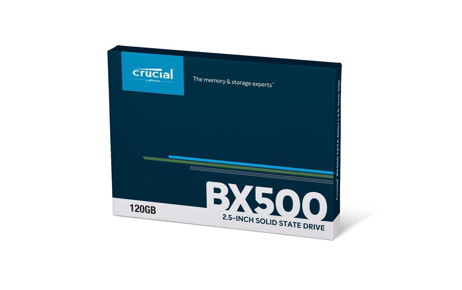 Crucial BX500 240 GB – 2,5" SATA SSD – 3D NAND, 540/500 MB/s
