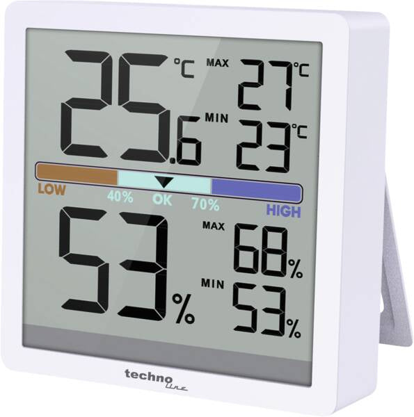 Technoline WS 9472 Temperatur-/Feuchtesensor – 0–50 °C, Innen