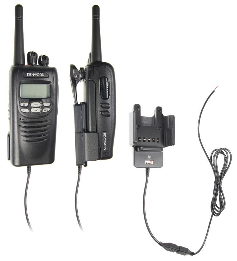 Brodit Aktive Halterung, 12/24 V Eingang, 7,5 V/1 A Ausgang, für Kenwood NX-200, NX-300, TK-3180 und andere