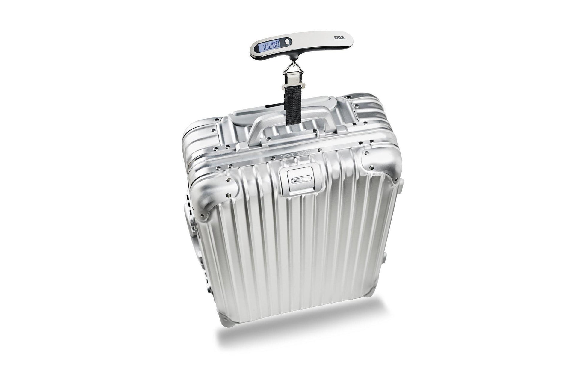 ADE Kofferwaage Ben – bis 50 kg – silber