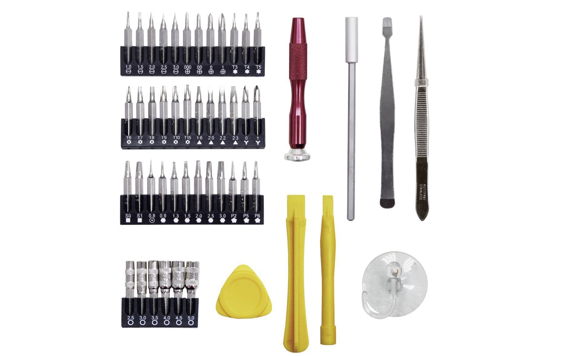 Kraftwerk Präzisions-Schraubenzieher-Set, 51-teilig, Elektronik & Feinmechanik, Etui