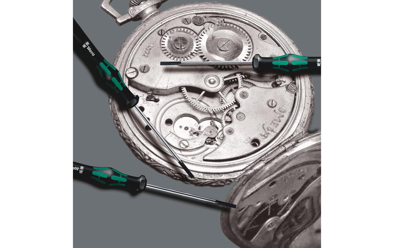 Wera Elektroniker – Präzisions-Schraubenzieher-Set, TX, 6-teilig, isoliert, Box, 05118154001