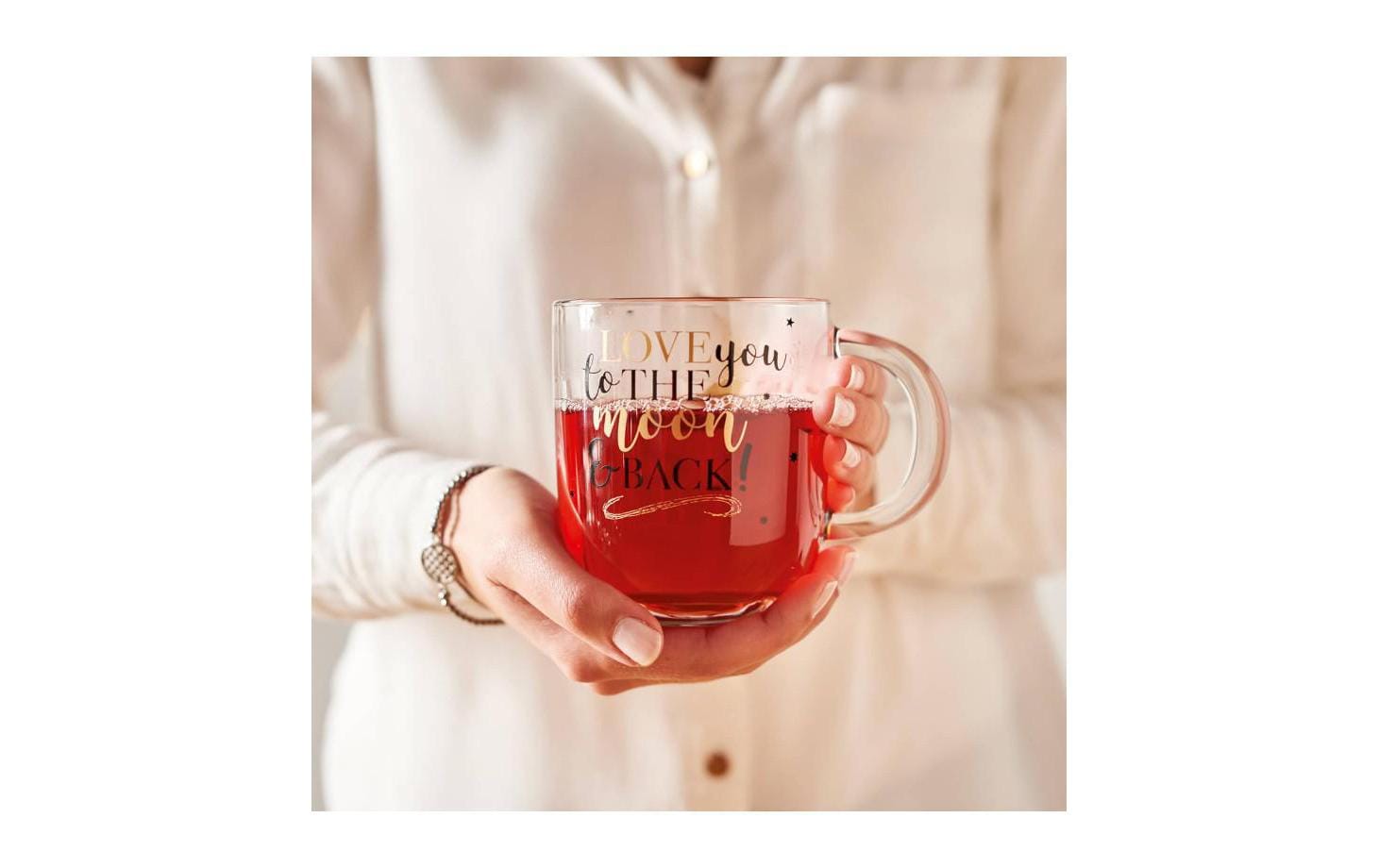 LEONARDO Kaffeetasse Emozione – 400 ml, Ø 8,7 cm, Kalk-Natron-Glas, spülmaschinenfest